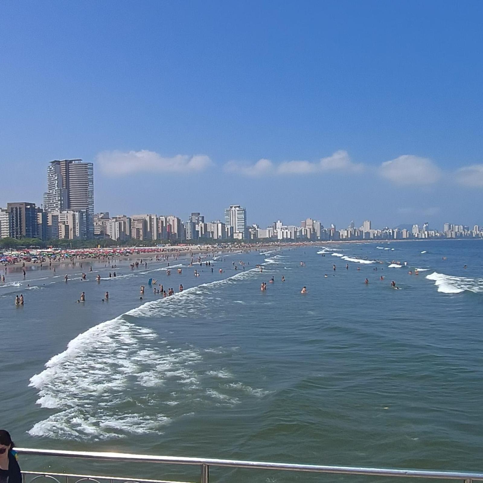 Pe Na Areia Daire Santos  Dış mekan fotoğraf