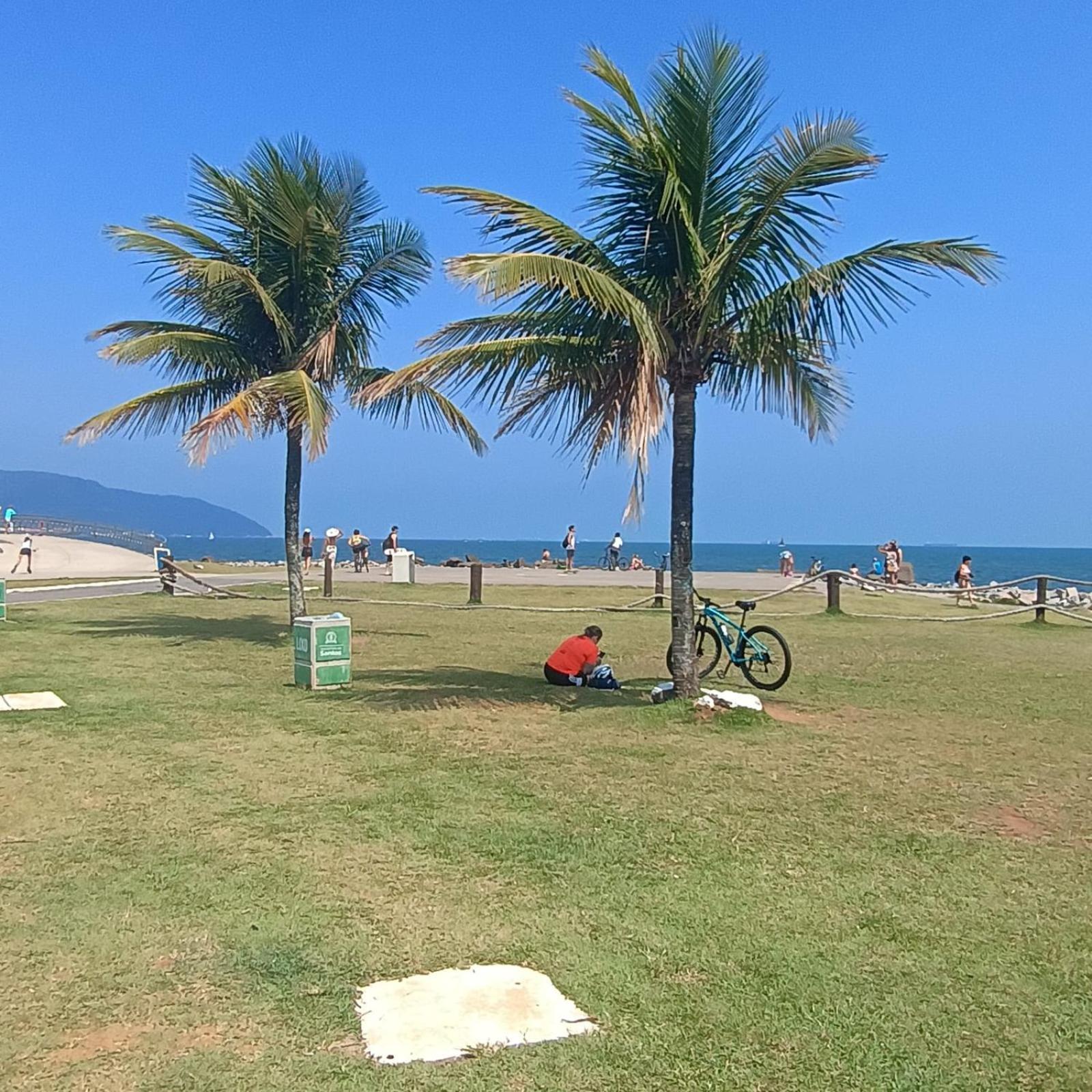 Pe Na Areia Daire Santos  Dış mekan fotoğraf